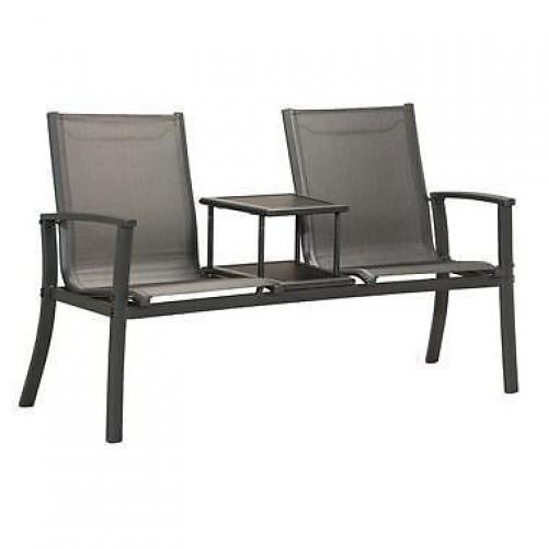 Le Sud loveseat Cannes - grijs - 155x64x93 cm