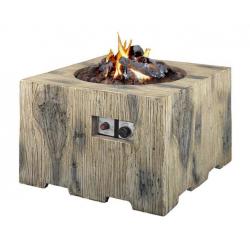 Eurom tuintafel met sfeerverwarming Ring of Fire wood