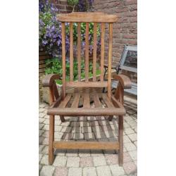 Hardhouten tuinstoel