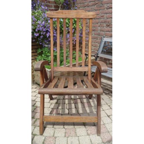 Hardhouten tuinstoel