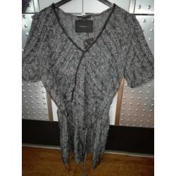 Maison scotch s jurk dress nieuw rits detail nieuw