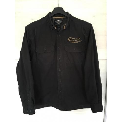 3 Prachtige Originele Harley Davidson Overhemden L XL Hemd