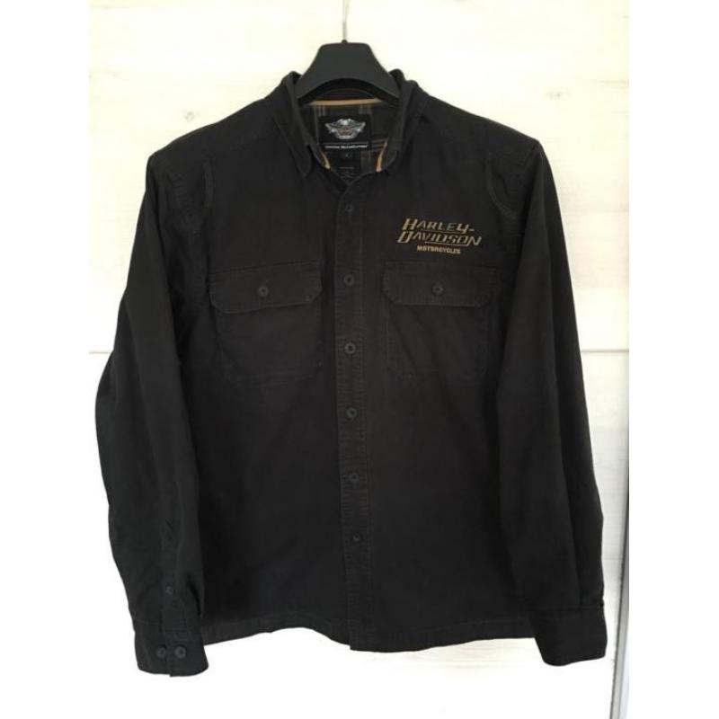 3 Prachtige Originele Harley Davidson Overhemden L XL Hemd
