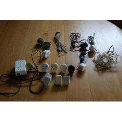 Diverse telefoonstekkers