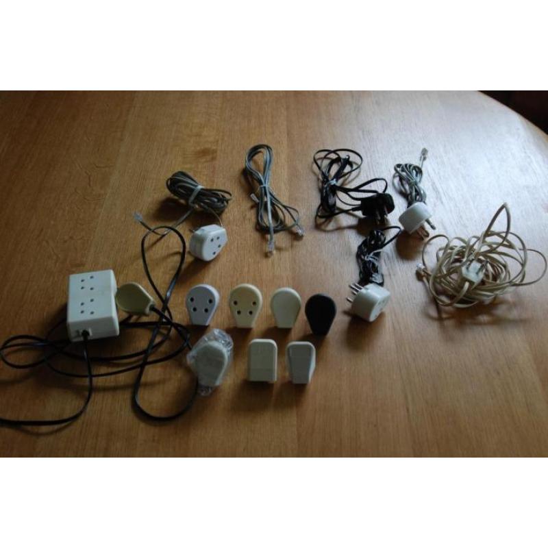 Diverse telefoonstekkers