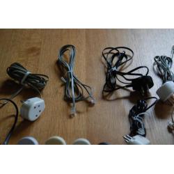 Diverse telefoonstekkers