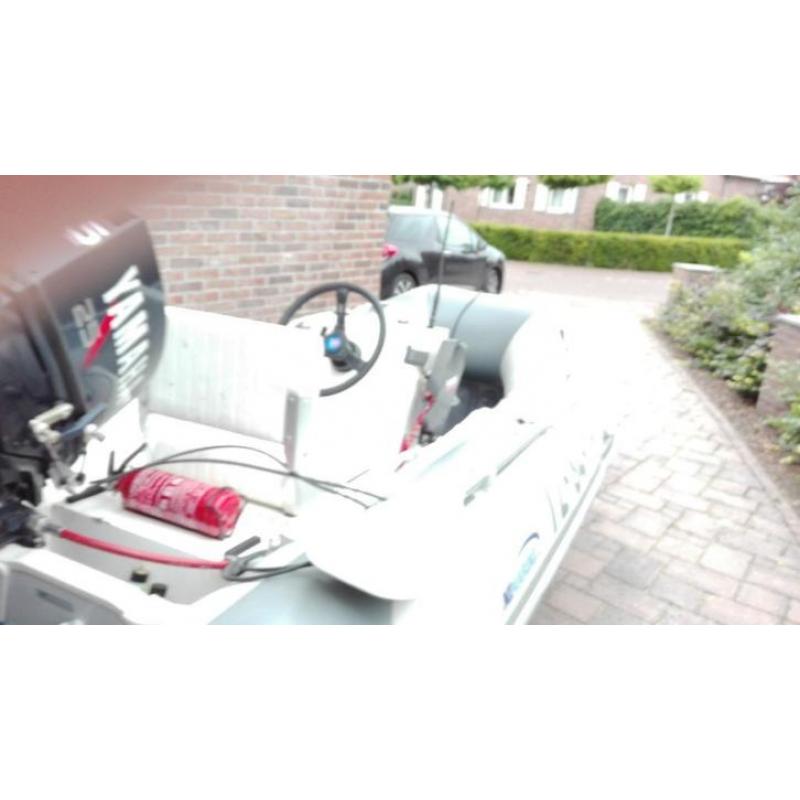 380cm Yamaha 25pk rubberboot