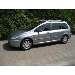 Peugeot 307 sw 2.0 HDI 66KW SW 2003 Grijs NAP