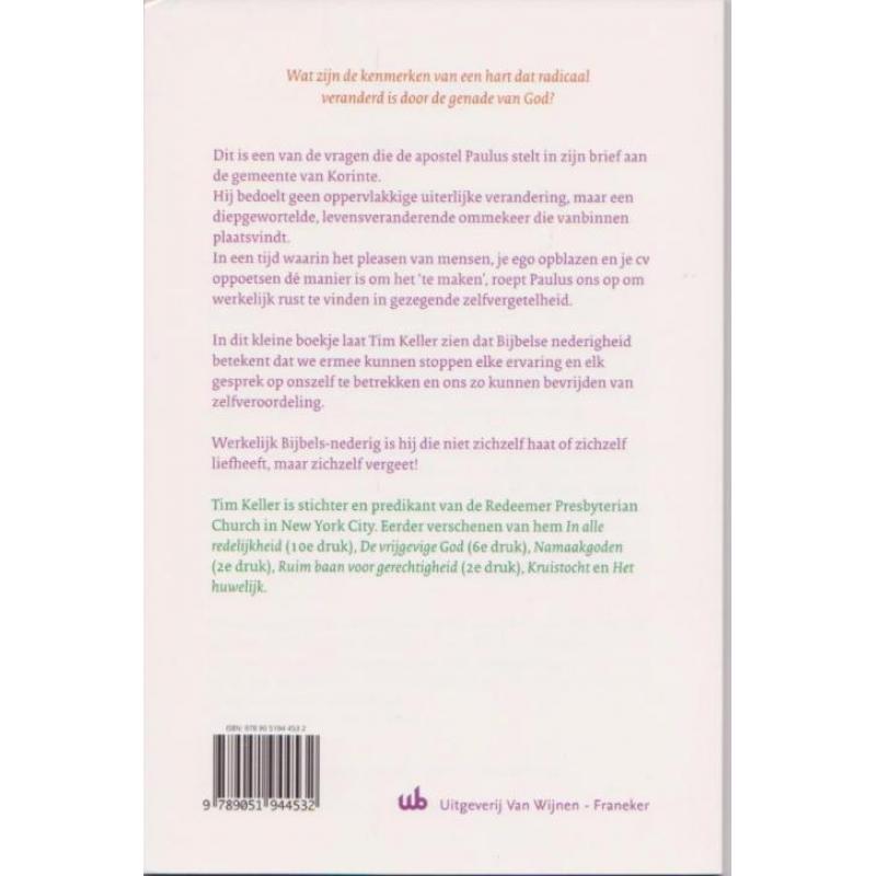 Bevrijd van je zelf. Tim Keller.