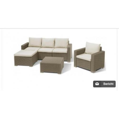 Allibert loungeset (tuinset loungebank)