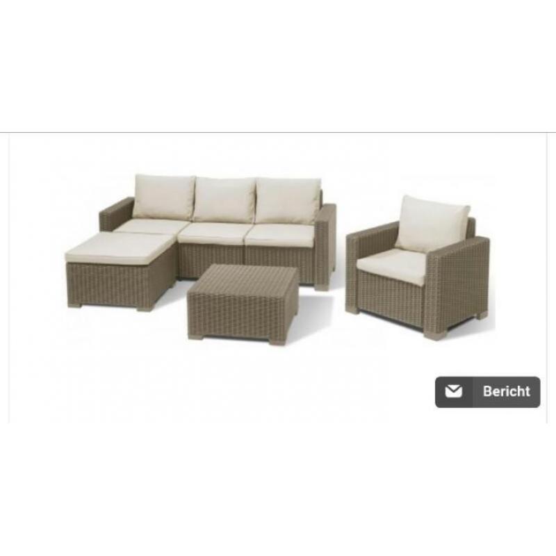 Allibert loungeset (tuinset loungebank)