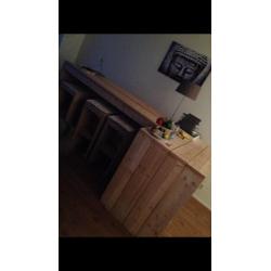 Steigerhouten set