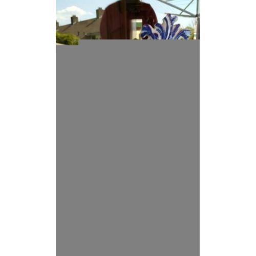 antiek delfs blauw