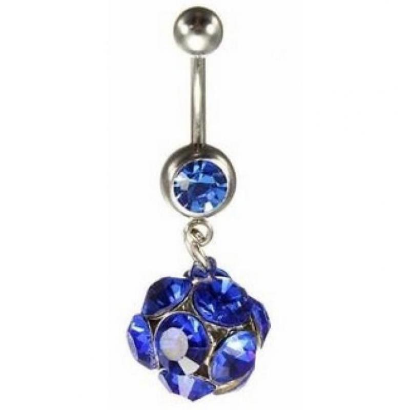 Navelpiercing Bowknot Paars