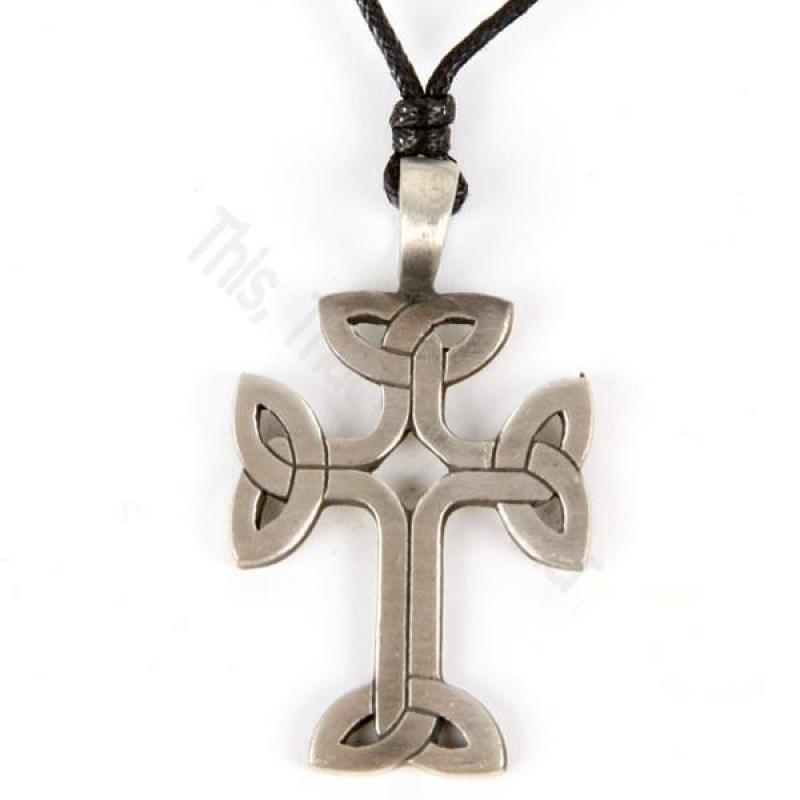 Veterketting met hangertje Celtic Cross D