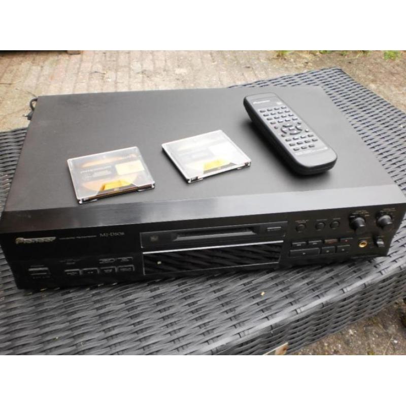 pioneer minidisc recorder mj-d508