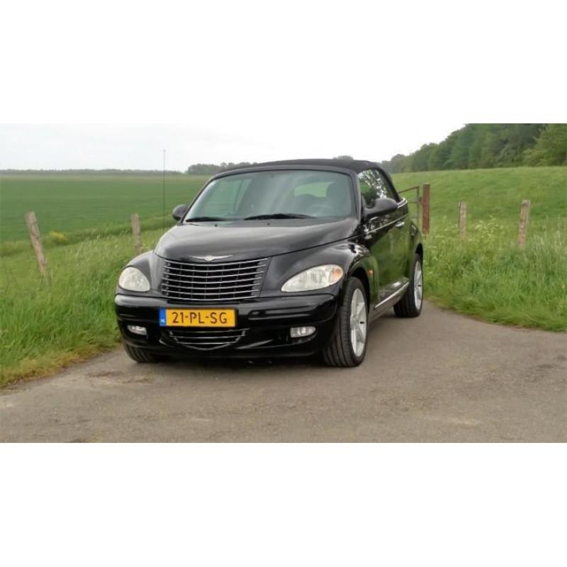 Chrysler PT Cruiser 2.4 16V Cabriolet Aut Zwart #ptperfect
