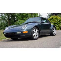 Porsche 911 993 Cabriolet 85.000 km. origineel