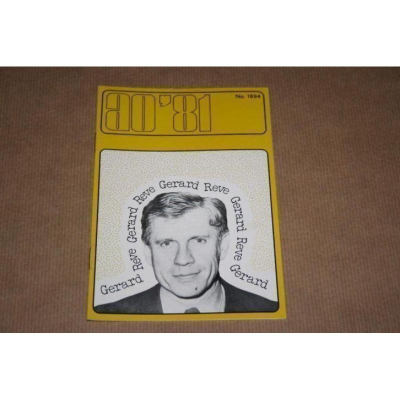 Boekje over Gerard Reve 1981