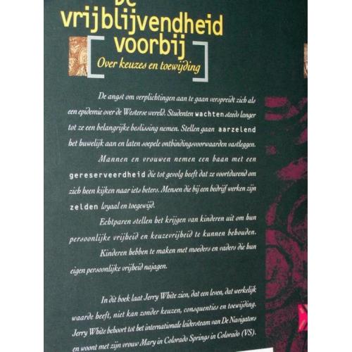 Jerry White - De vrijblijvendheid voorbij