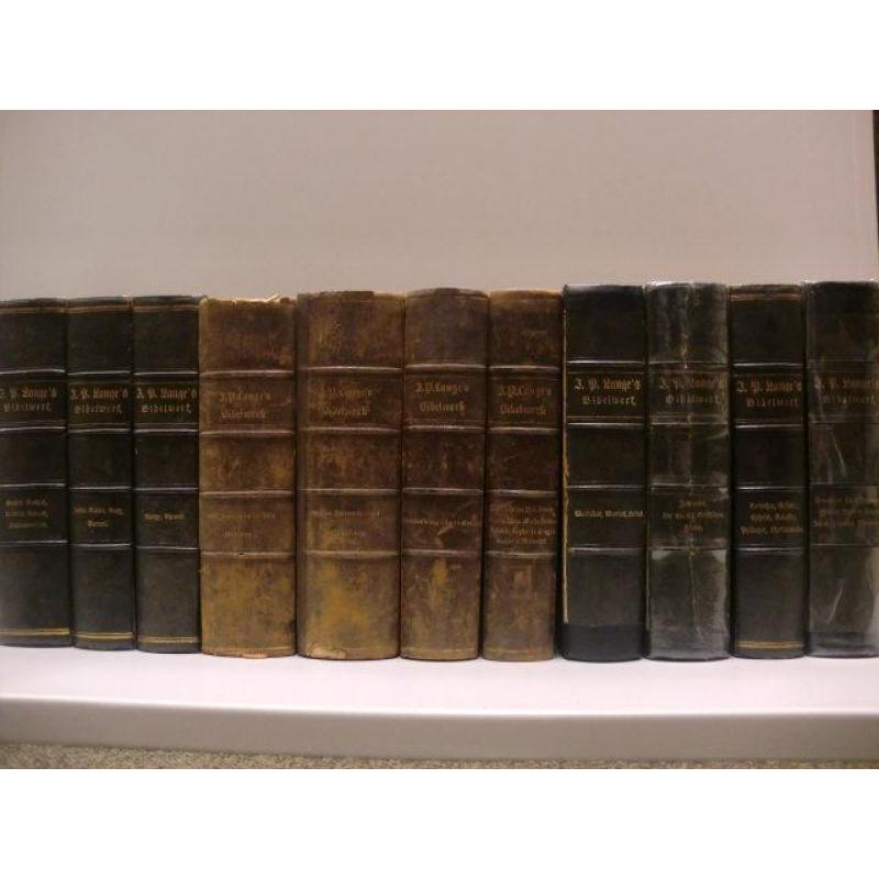 Lange, J.P.-Theologisch Homiletisches Bibelwerk (11 delen