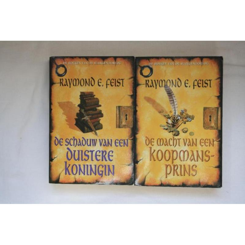 RAYMOND E. FEIST 4 boeken serie van de Slangenoorlog