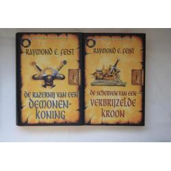 RAYMOND E. FEIST 4 boeken serie van de Slangenoorlog