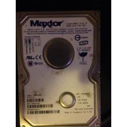 Maxtor harde schijf 80 GB IDE