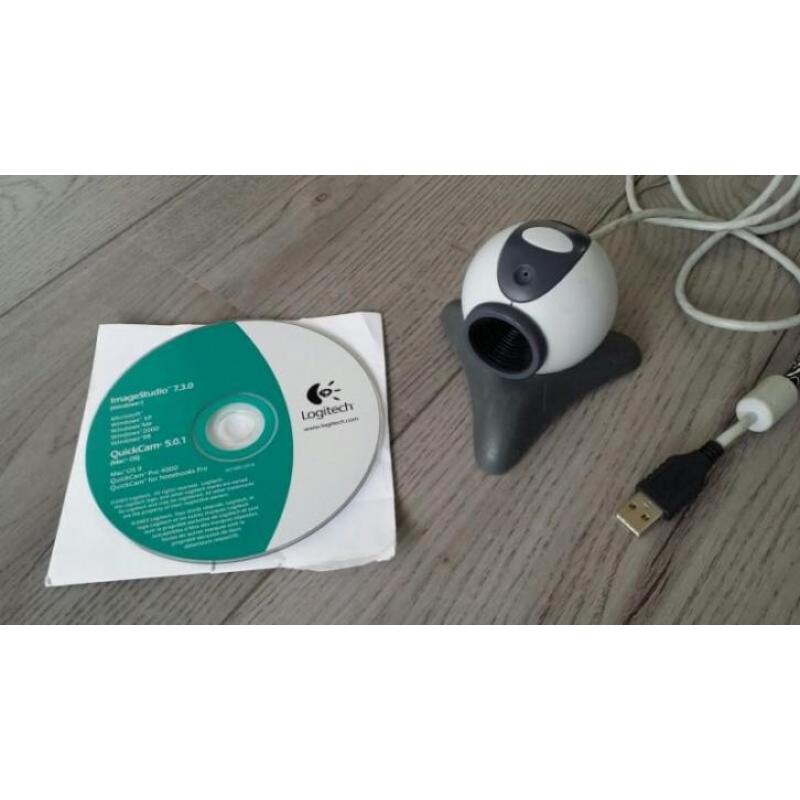 Logitech webcam GRATIS!!