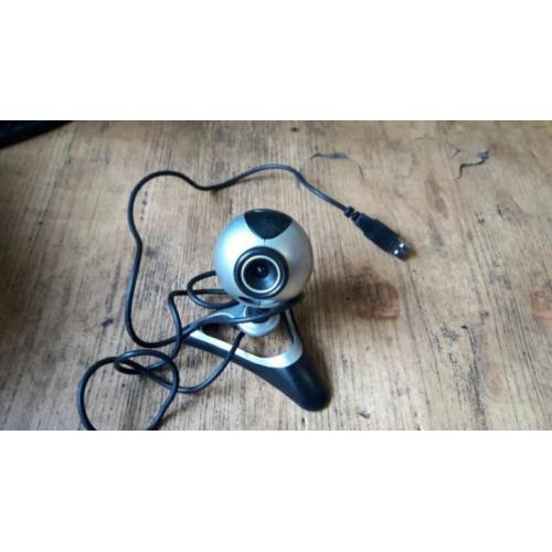 Te koop zilvere webcam