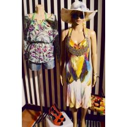 ADAM POUR EVE Zomerjurk M Exclusief Design Nieuwstaat