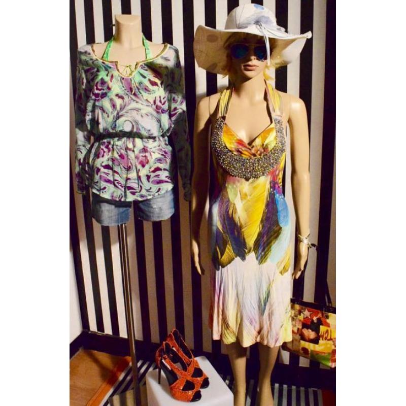 ADAM POUR EVE Zomerjurk M Exclusief Design Nieuwstaat