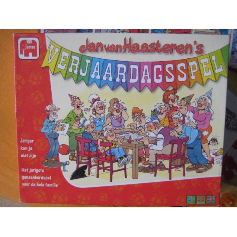 Jan van Haasteren verjaardagsspel type ganzenbord