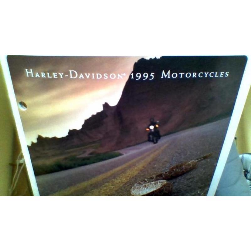 harley davidson foldertje 1995