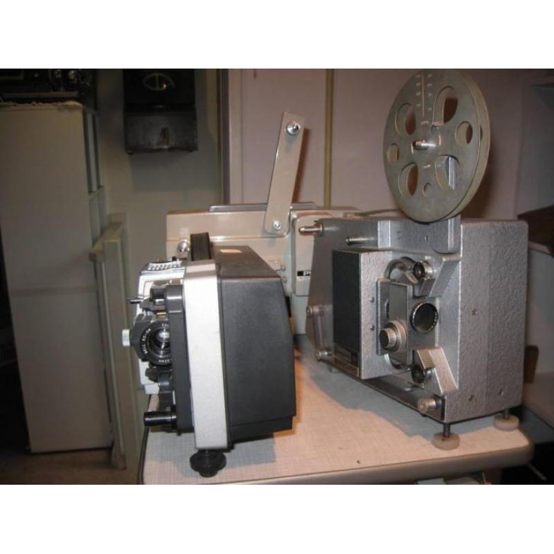 Drie filmprojectoren