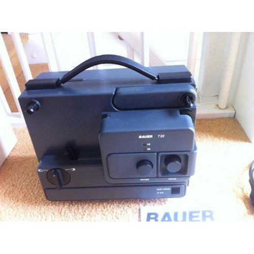 Bauer 8 mm. filmprojector