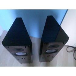 Driade 22.2 high-end speakers. Uitgevoerd in zwarte pianolak