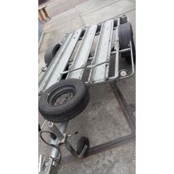 motor aanhanger/transporter GEREMD EN ONGEREMD.
