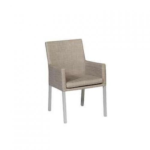 Exotan dining stoelen Ibiza - taupe - 2 stuks