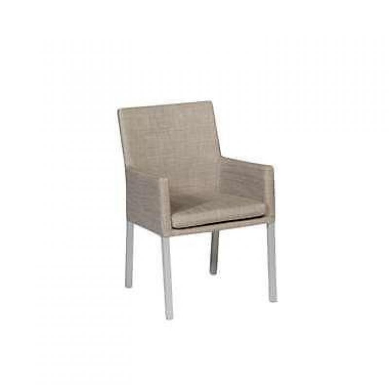 Exotan dining stoelen Ibiza - taupe - 2 stuks