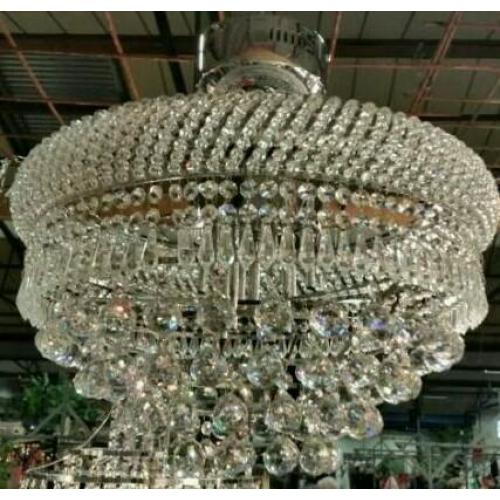 Zakkroon kroonluchter kristal