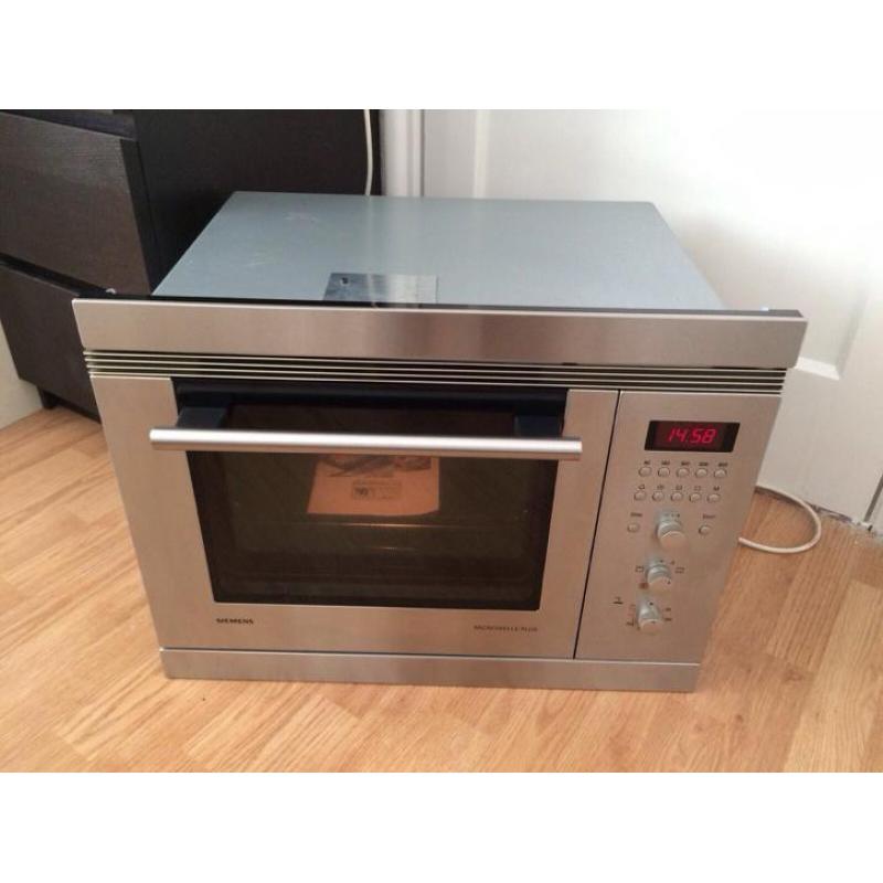 Mooie RVS Siemens combi oven magnetron combimagnetron !!