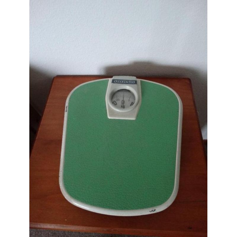 Retro soehnle weegschaal, max 130 kg, nette staat