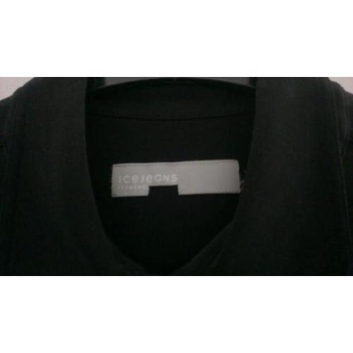 iceberg ice jeans heren overhemd zijde maat l
