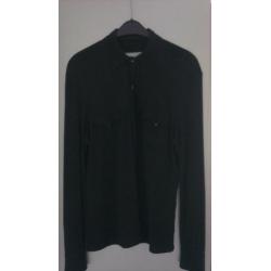 iceberg ice jeans heren overhemd zijde maat l