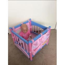 Babyborn box/commode