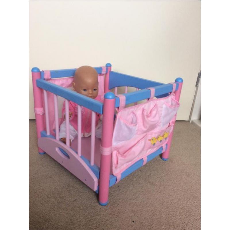 Babyborn box/commode