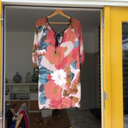 Tibi silk Aquarel dress - 38