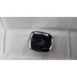 zwarte moissanite edelsteen