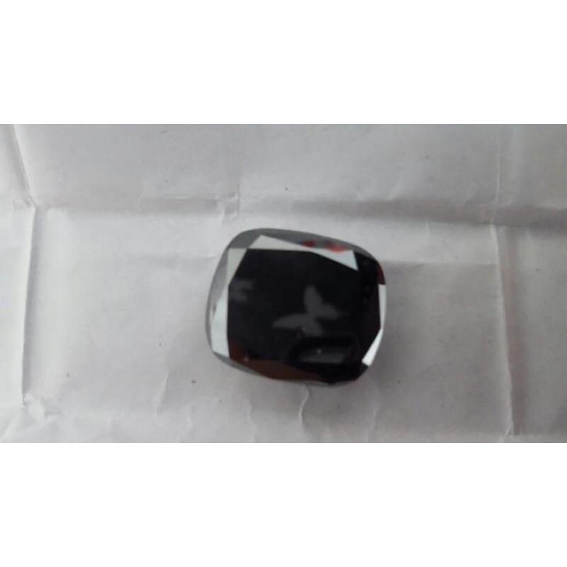zwarte moissanite edelsteen